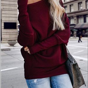 ABD women’s off the shoulder sweater